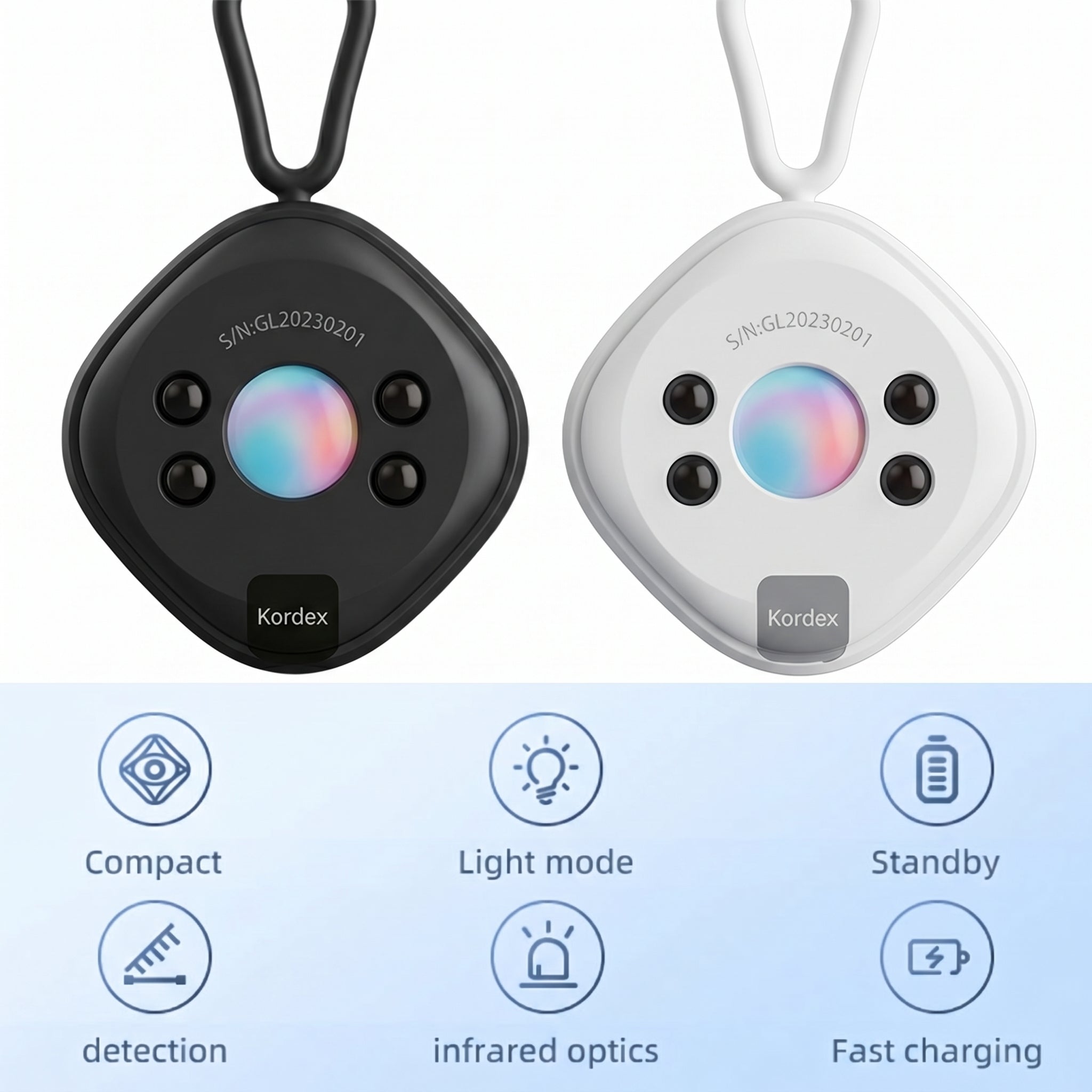 SecureEye™ - Hidden Spy Camera Detector with Keychain